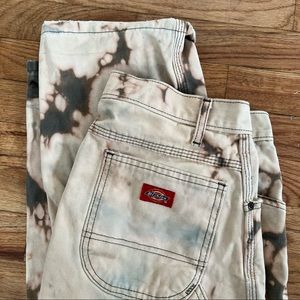 Dickies Carpenter Pants Bleach Dye